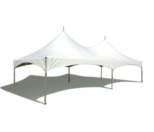 A 20'x20' high-peak frame tent