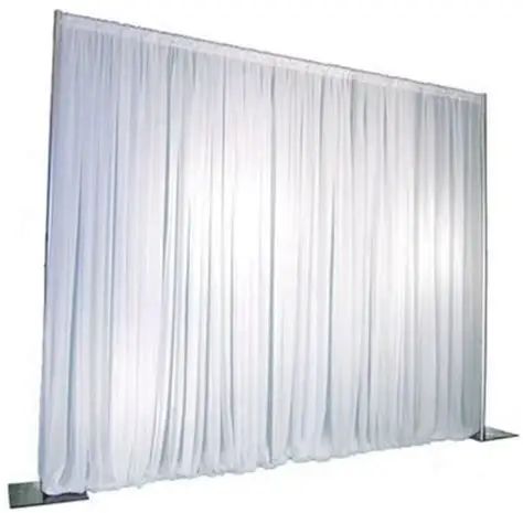Pipe & Drape with white panels