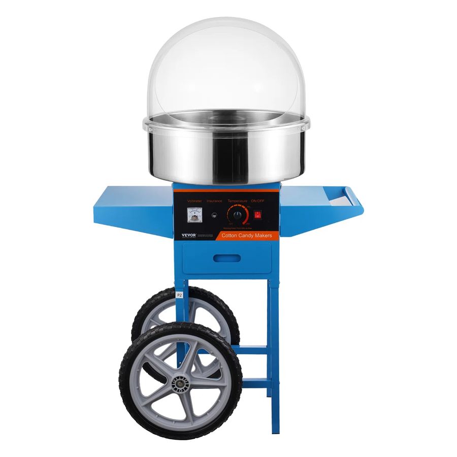 A specialty concession cart styled for a party.